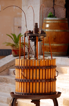 an old pressの写真素材