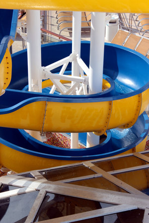water slide