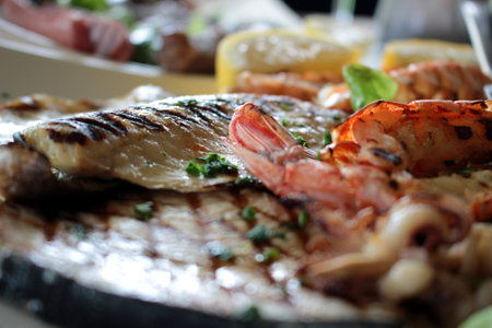 grilled fish