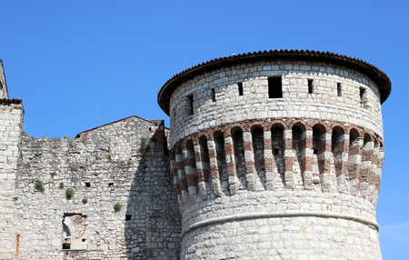 castle in Bresciaのeditorial素材
