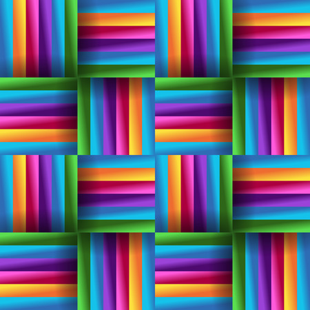 Mat seamless pattern with rainbow colorのイラスト素材
