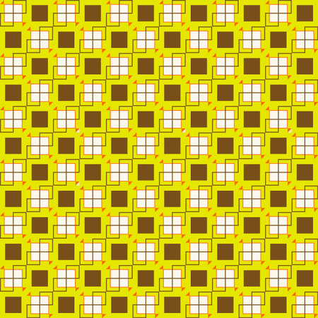 Square Seamless pattern vector eps 10