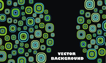 VECTOR - Colorful Abstract Background with Squareのイラスト素材