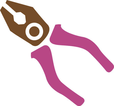 cutting player icon on white backgroundのイラスト素材