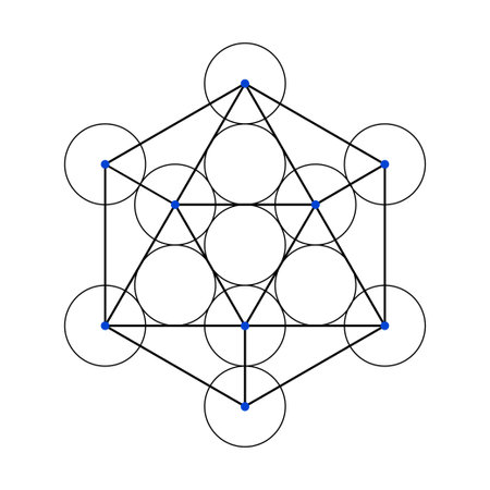 Scared Geometry Vector Design Elements. This is religion, philosophy, and spirituality symbols. the world of geometry with our intricate illustrations. in black line art.のイラスト素材