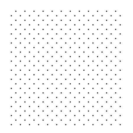 Dot grid vector paper graph paper on white background. isometric dot. Black isometric projection mesh for drawing. Vectorのイラスト素材