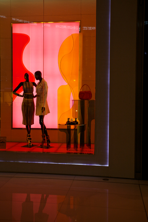 Mannequin in a showroom.の写真素材