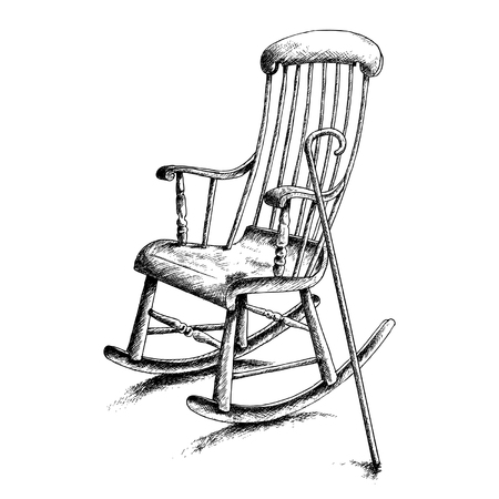 Retirement Chairのイラスト素材