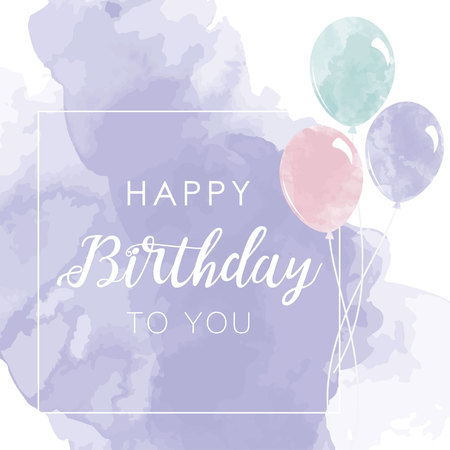 Card for birthdayのイラスト素材