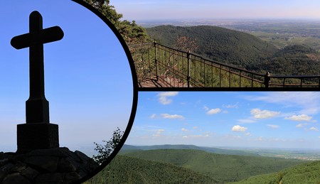 Landscapes in the Palatinate (collage)の写真素材