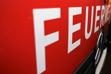 Fire truck in German-speaking area