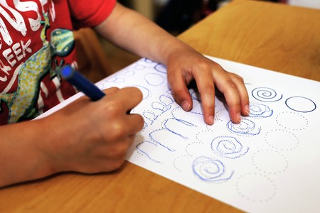 Occupational therapy in early interventionの写真素材