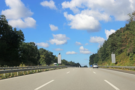 On the A 6 between Mannheim and Kaiserslautern, taken from inside the vehicle