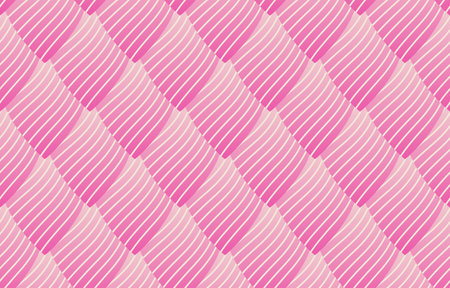 The geometric pattern with wavy lines. Seamless vector background. Repeating tile texture of this line on oval shape with gradient effect.のイラスト素材