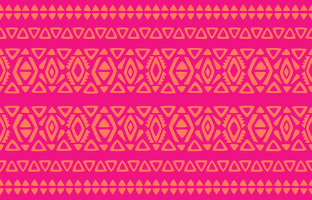 Seamless ethnic aztec pattern. Tribal vector ornament. Aztec styleのイラスト素材