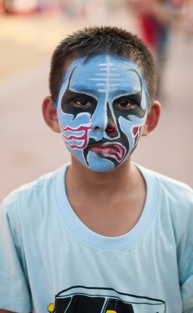 UDONTHANI, THAILAND - DECEMBER 1, 2012  Tradition in Udonthani, Between 1 - 15 December of each year at Udonthani, Unidentified men, Participants parade rest before the start of the show at the event on DECEMBER 1, 2012 in UDONTHANI, THAILANDのeditorial素材