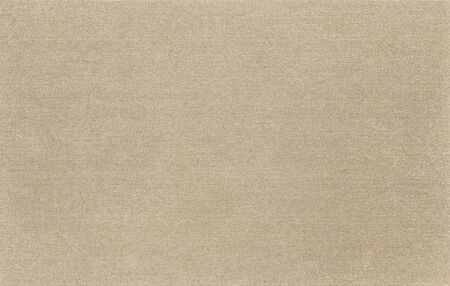 The fabric is natural color. Horizontal abstract background for design ideas. Rustic linen.の写真素材