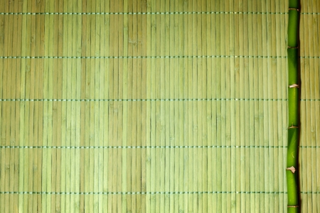 Bamboo mat abstract backgroundの写真素材