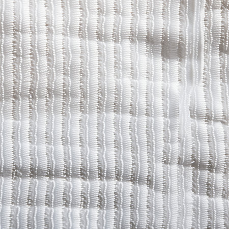 Close up of white fabric texture. Abstract background and texture for design.の素材