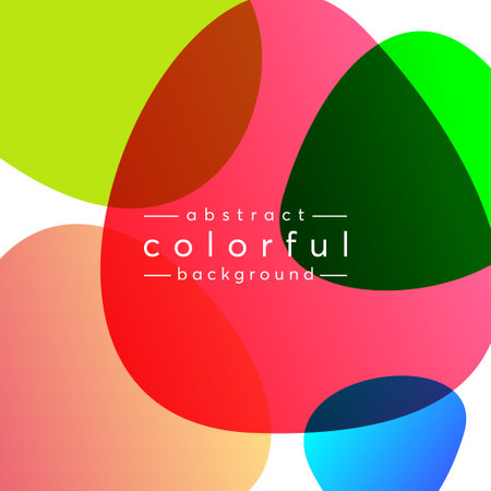 design abstract background colorful vector templateのイラスト素材