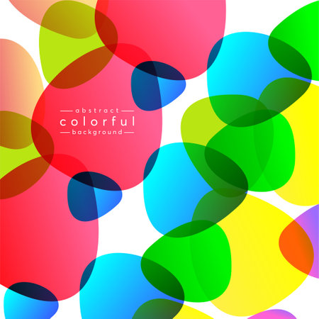 design abstract background colorful vector templateのイラスト素材