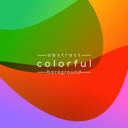 design abstract background colorful vector templateのイラスト素材