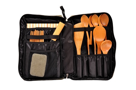 A camping kitchen toolの写真素材