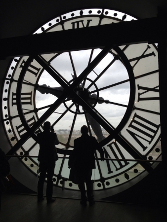clock in Dorsay museum, Paris の素材