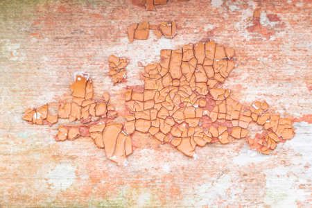 Texture image of old wooden planks destroyed by timeの写真素材