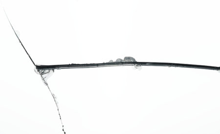 Image of fragments of a broken mirror