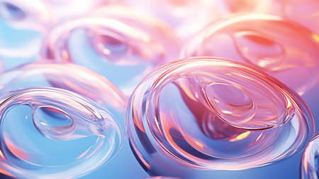 Illustration of a multicolored gradient for design,Generated by AIの素材