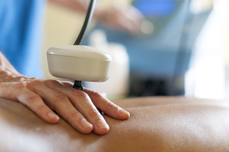 tecartherapy massageの写真素材