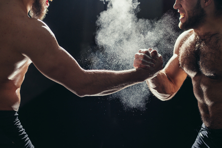 Hands together - fitness team after training - high five. togetherness conceptの写真素材