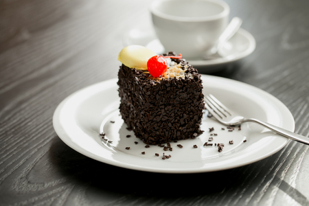 concept of yummy cake. loke sweetsの写真素材