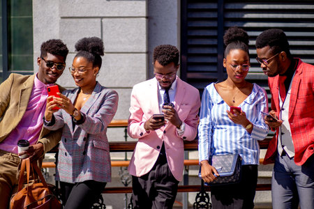 office workers are looking for wi-fi