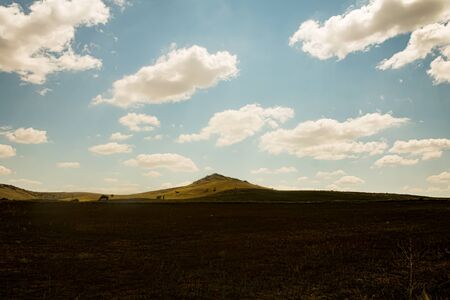 mountain landscape and cloud sunのeditorial素材