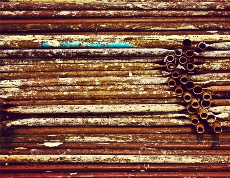 Rusty and Colorfulの写真素材