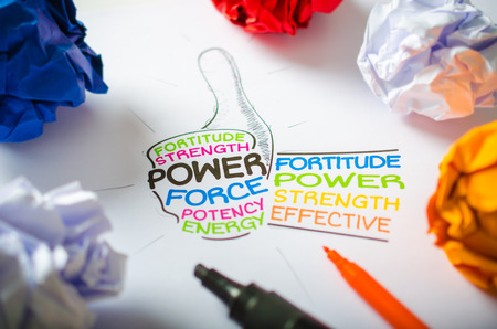 Drawing of a hand with thumbs upの写真素材