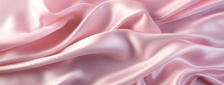 Soft Pink Satin Fabric Textureの素材