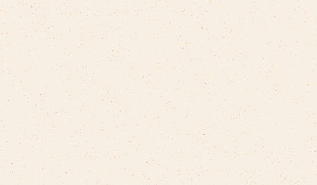 Beige paper ecru eggshell texture seamless pattern. Cream vintage grunge background with speckles, flecks and particles. Light rice paper backdrop. Vector illustration with isolated elementsのイラスト素材