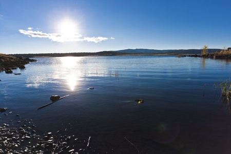 White Mountain Sceneryの写真素材