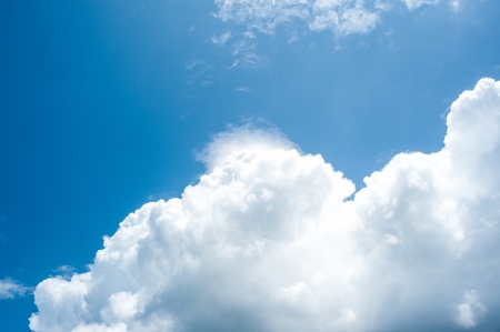 Sky with cloudの写真素材