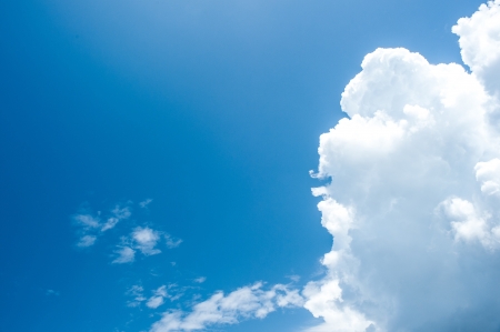 Bright Cloudの写真素材