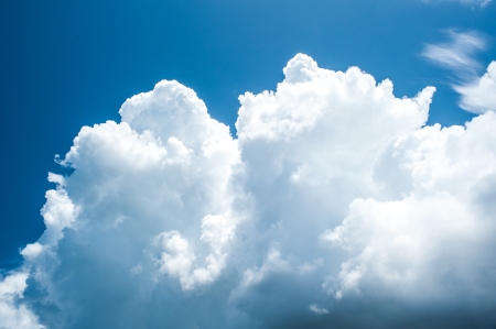 cloud in the skyの写真素材