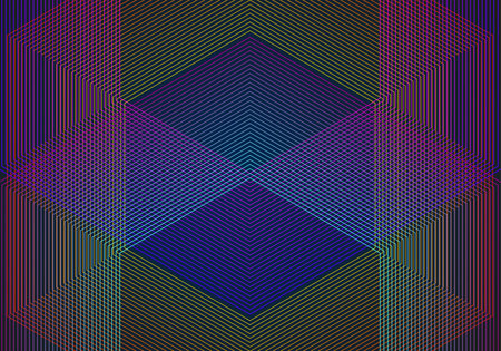 Striped texture, Abstract warped Diagonal Striped Background, wave lines texture. Brand new style...
