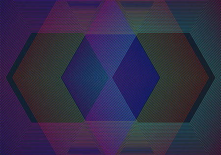 Striped texture, Abstract warped Diagonal Striped Background, wave lines texture. Brand new style for your business design, vector template for your ideasのイラスト素材