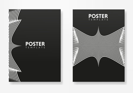 collection of abstract backgrounds poster template. colorful backgrounds for poster flyer banner backdrop.のイラスト素材