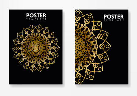 collection of abstract backgrounds poster template. colorful backgrounds for poster flyer banner backdrop.のイラスト素材