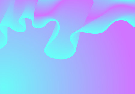 Abstract Vibrant Gradient background. Saturated Colors Smears. Vector EPS.のイラスト素材