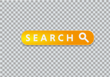 button for a site. search icon. vector designのイラスト素材